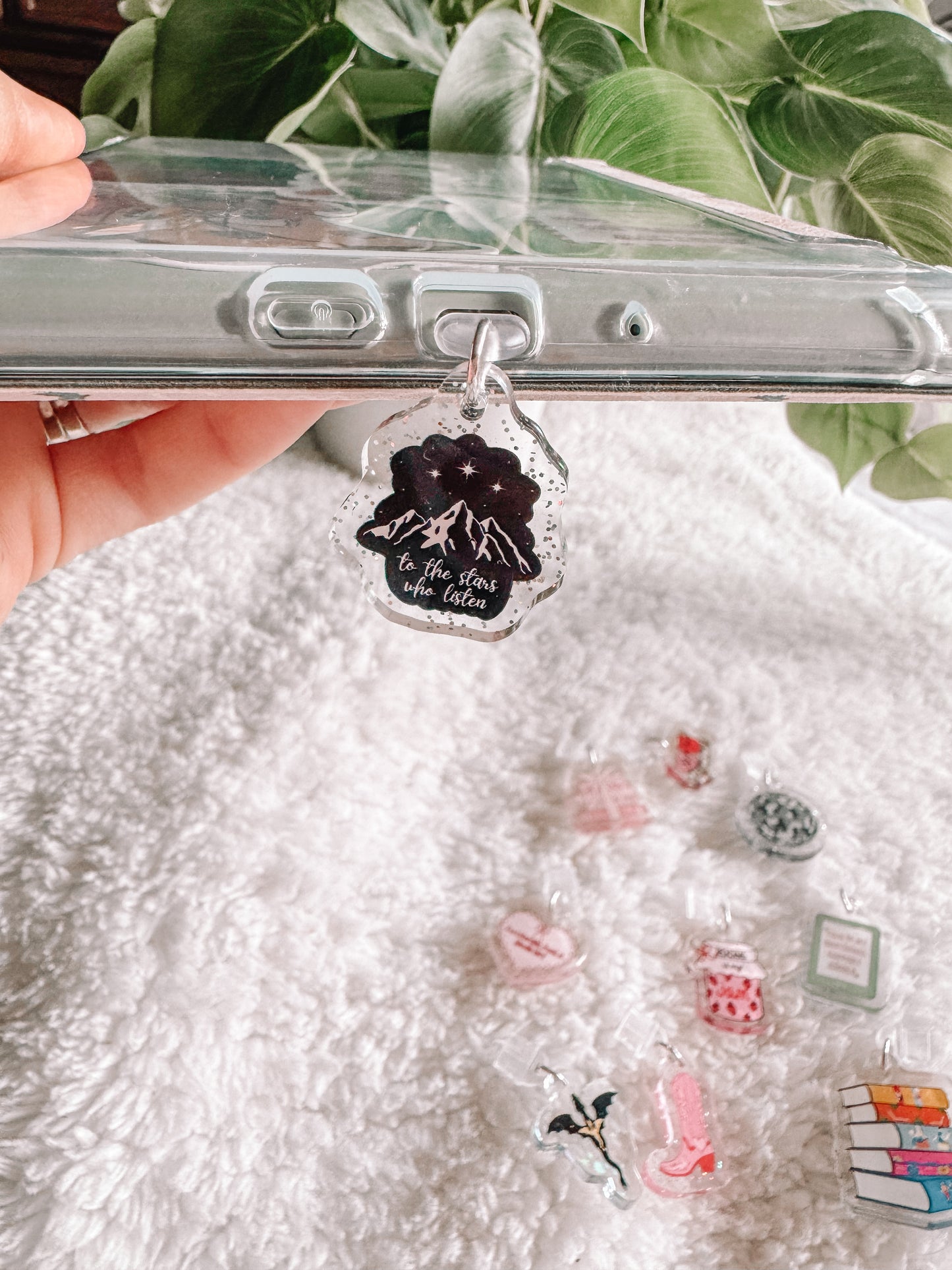 Acrylic Kindle Charm, Phone Charm, Ipad Charm, Usb C Charm, Bookish Merch, Kindle Accessories, Phone Accessories, USB-C Plug, Micro Usb