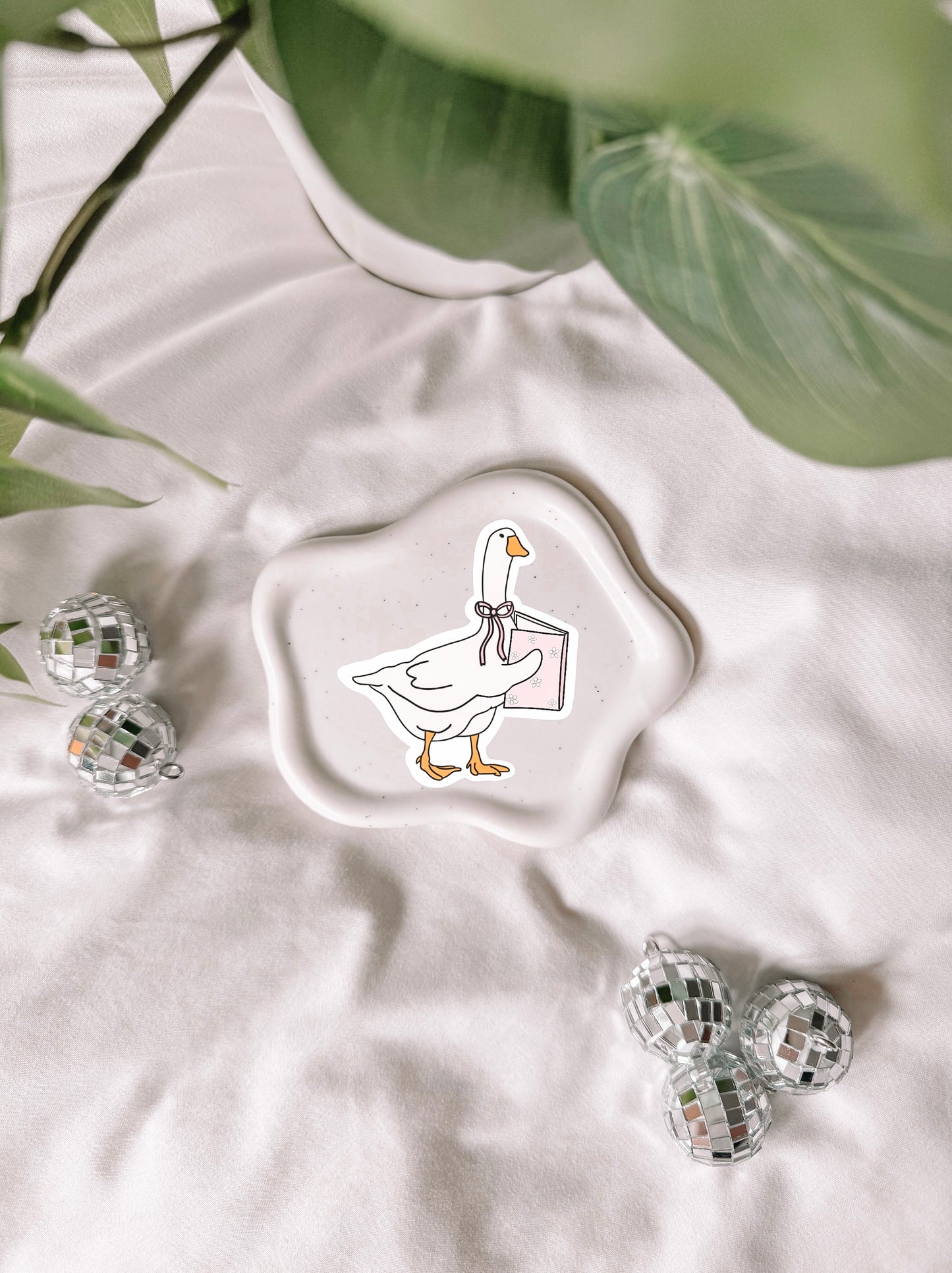 The Literary Goose Sticker