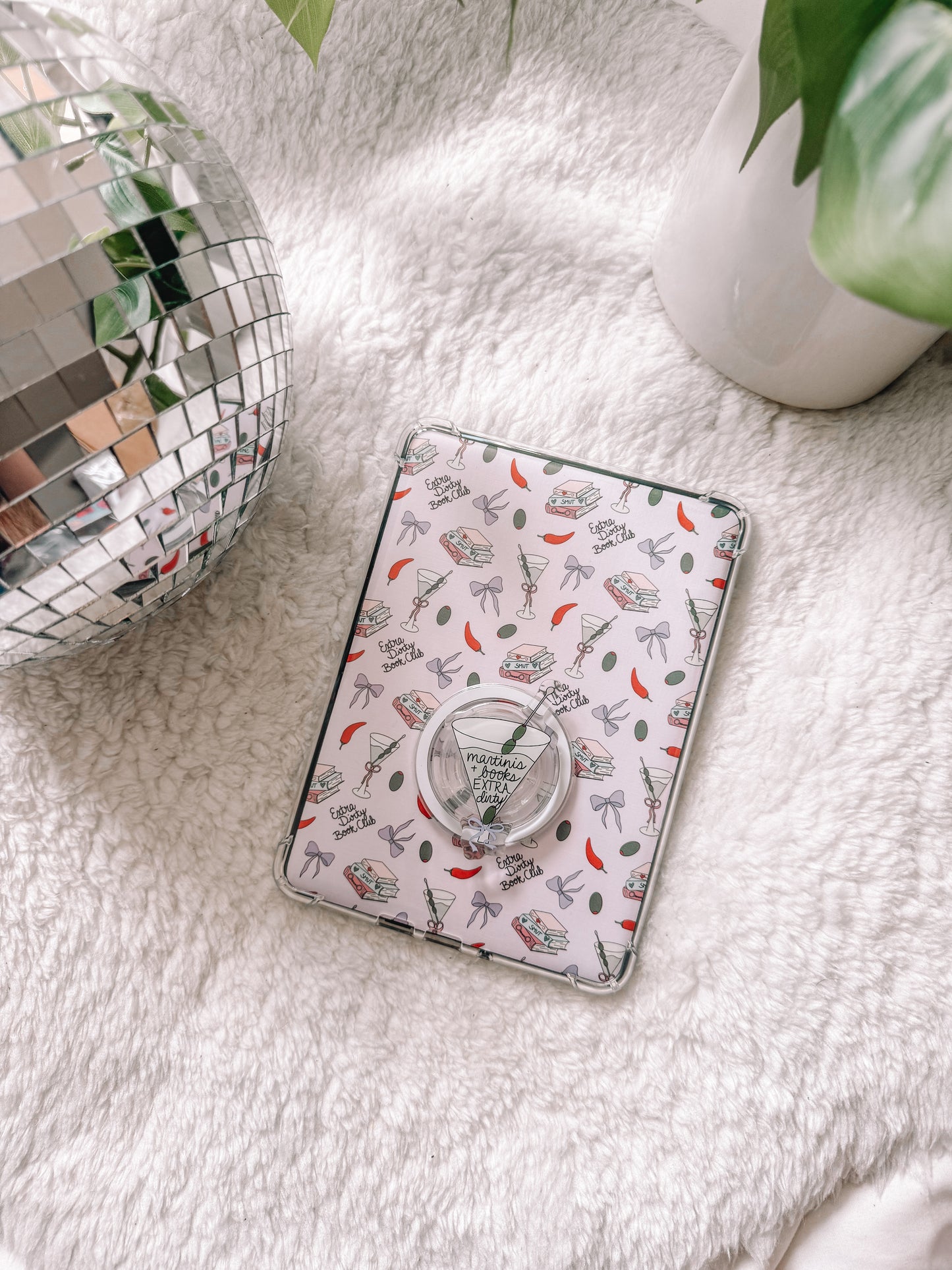 Extra Dirty Book Club MagSafe Kindle Grip, Kindle Accessory, Phone Accessory