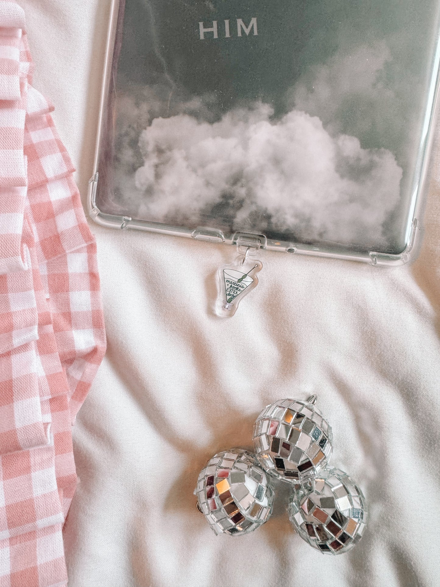 Cover Me In Sunshine Acrylic Kindle Charm, Phone Charm, Ipad Charm, Usb C Charm, Bookish Merch, Kindle Accessories, Phone Accessories, USB-C Plug, Micro Usb