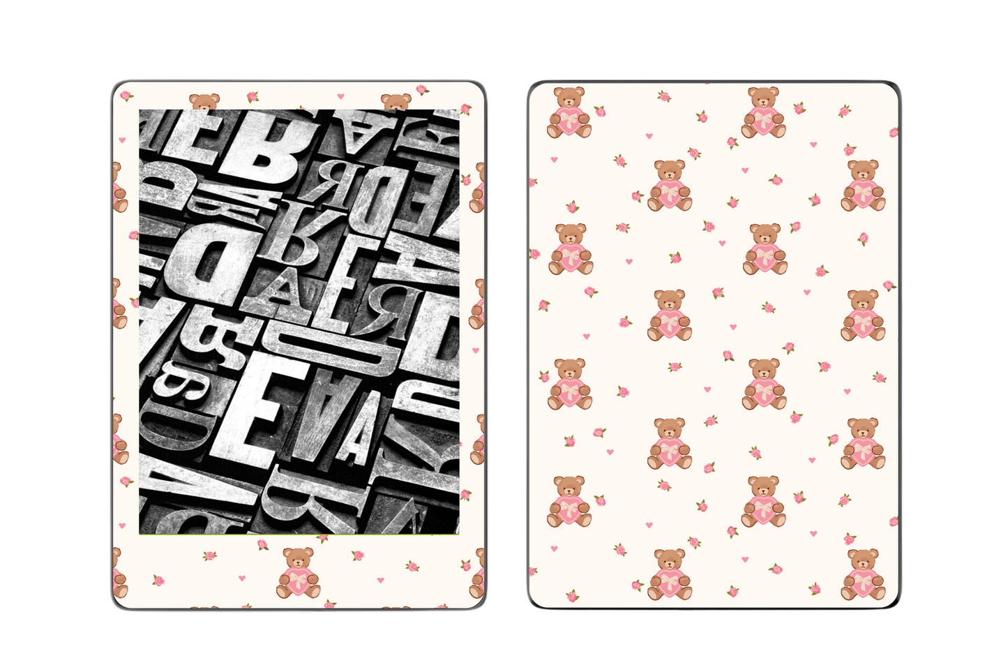 Teddy Bear E-Reader Kindle/Kobo Skin