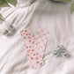 Bookish Valentine Double Sided Bookmark