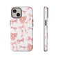 Pink Bows Iphone Phone Case, Polka Dot Bows, Cute Bow Pattern, Girly Phone Case