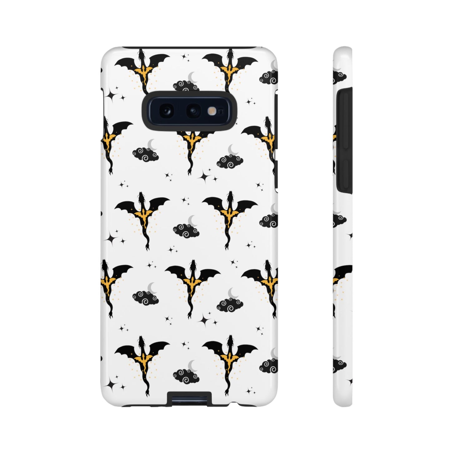 Fourth Wing Phone Case, Dragon Fantasy Bookish Phone Case, Iron Flame, Tairn and Andarna