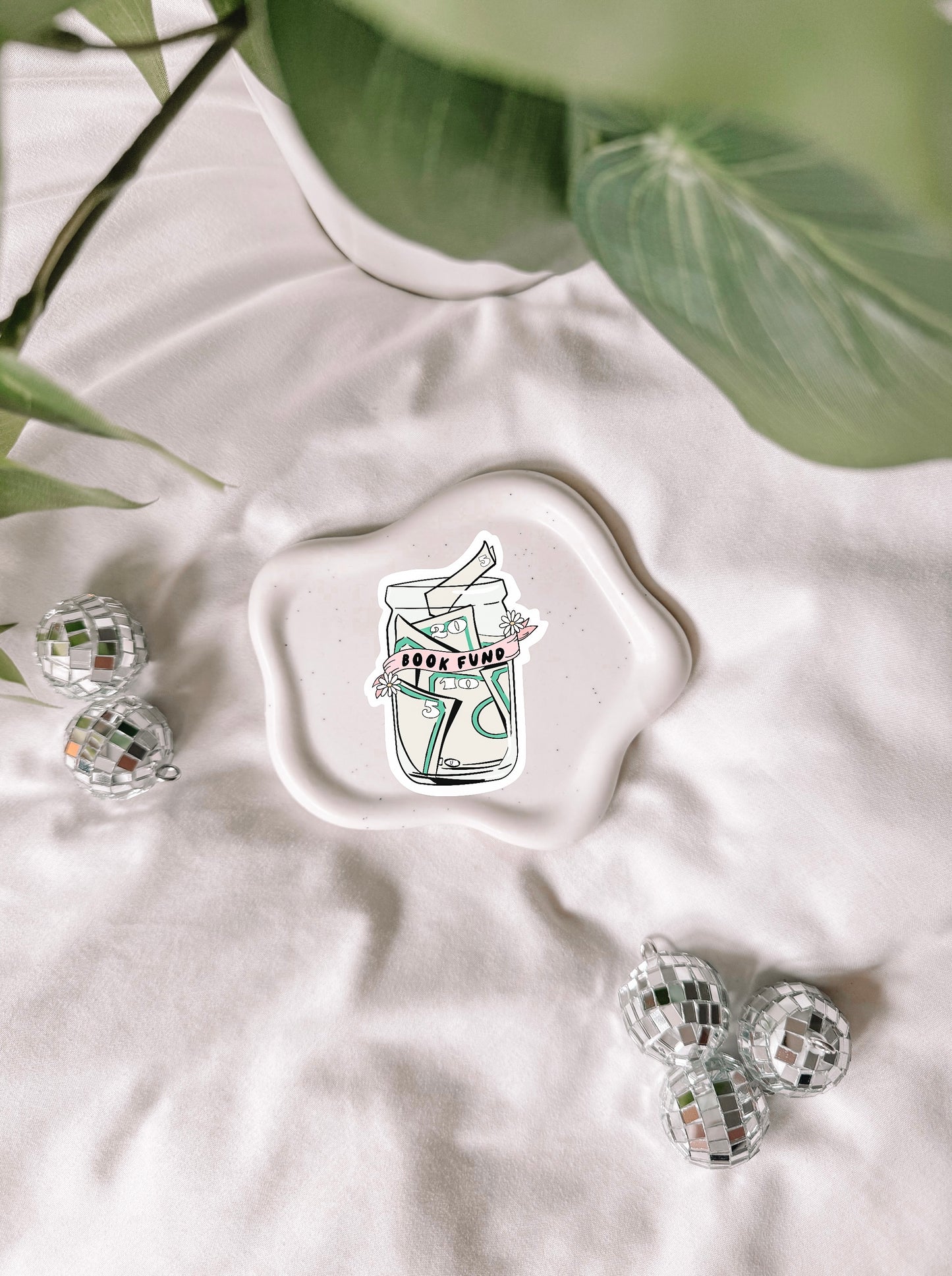 Book Fund Holographic Sticker