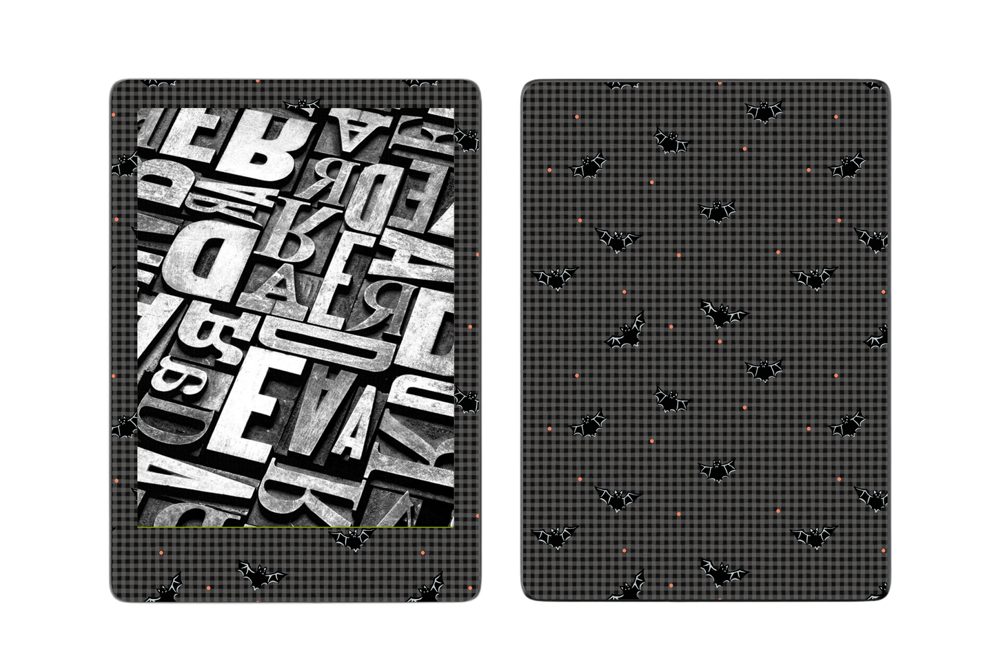 Bat In Black E-Reader Kindle/Kobo Skin