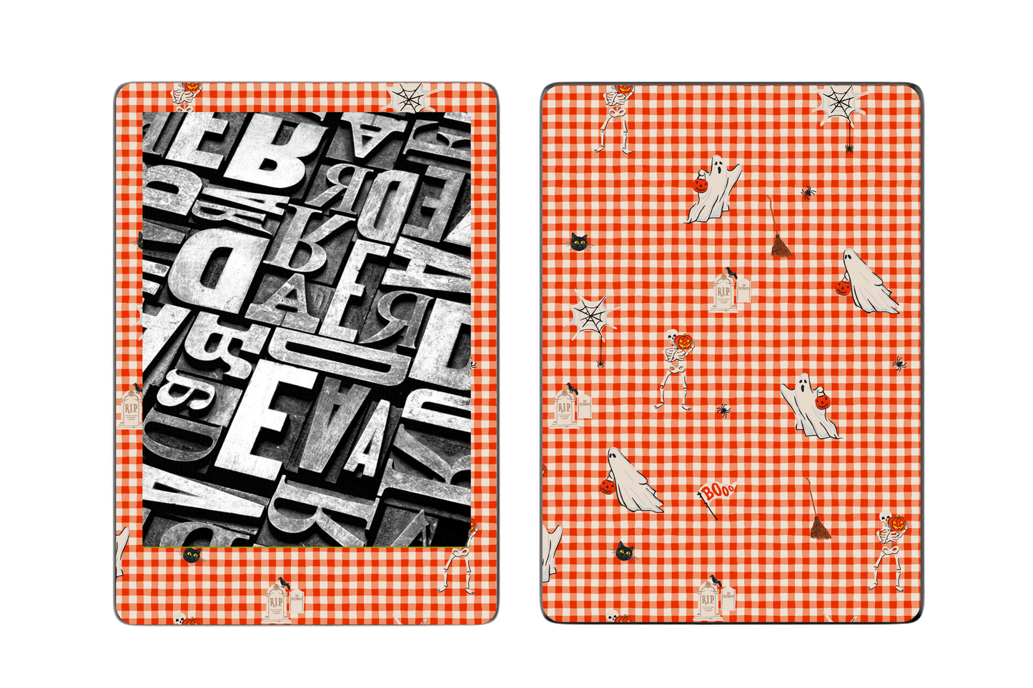 Ghosted in Gingham E-Reader Kindle/Kobo Skin