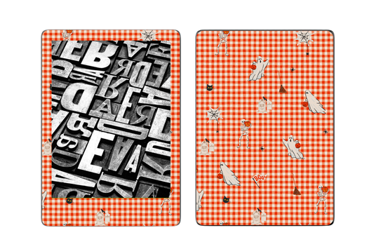 Ghosted in Gingham E-Reader Kindle/Kobo Skin