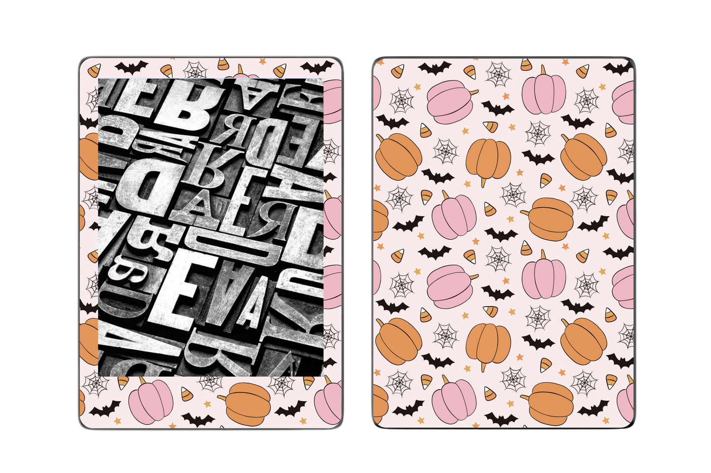 Pink Pumpkin E-Reader Kindle/Kobo Skin