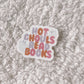Hot Ghouls Read Books Holographic Sticker
