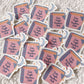 Late Night Readers Club Holographic Sticker