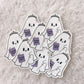 Fantasy Ghoul Reading Ghost Sticker