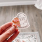 Death by TBR RIP Sticker