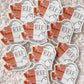 Death by TBR RIP Sticker