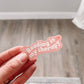 Reading Is My Therapy Sticker