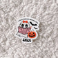 I Like My Pumpkins And Books With Spice Sticker