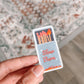 Slow Burn Holographic Sticker