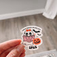 I Like My Pumpkins And Books With Spice Sticker