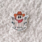 In My Cowboo Romance Era Cowboy Ghost Holographic Sticker
