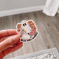 Read More Booooks Ghost Reading Sticker