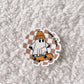 Creep It Real Skateboarding Ghost Sticker