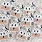 Cute Boo-Tea Ghost Tea Bag Sticker
