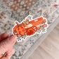 Fall Pumpkin Lover Book Sticker
