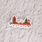 Christmas Bookshelf Christmas Sticker