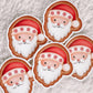 Santa Christmas Cookie Christmas Sticker