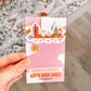Christmas Bookshelf Magnetic Bookmark