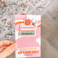 Christmas Book Stack and Coffee Magnetic Bookmark