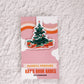 Books Under The Tree Christmas Magnetic Bookmark