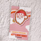 Santa Christmas Cookie Magnetic Bookmark