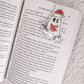 Christmas Reading Ghost Holographic Magnetic Bookmark