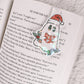 Christmas Reading Ghost Holographic Magnetic Bookmark