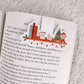Christmas Bookshelf Magnetic Bookmark