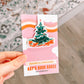 Books Under The Tree Christmas Magnetic Bookmark