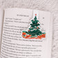 Books Under The Tree Christmas Magnetic Bookmark