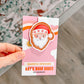Santa Christmas Cookie Magnetic Bookmark