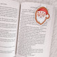 Santa Christmas Cookie Magnetic Bookmark