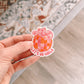 Let’s Go Girls Disco Ball Cowgirl Holographic Sticker