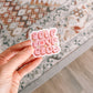 Self Love Club Holographic Sticker