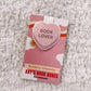 Book Lover Conversation Candy Heart Holographic Magnetic Bookmark