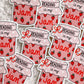 Reading Is My Jam Sticker