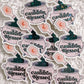 Cauldron Blessed Holographic Sticker