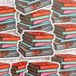 Fantasy Book Stack Sticker